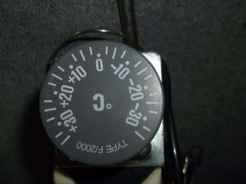 REFRIGERATION : THERMOSTAT - 30 TO +30 DEGREES